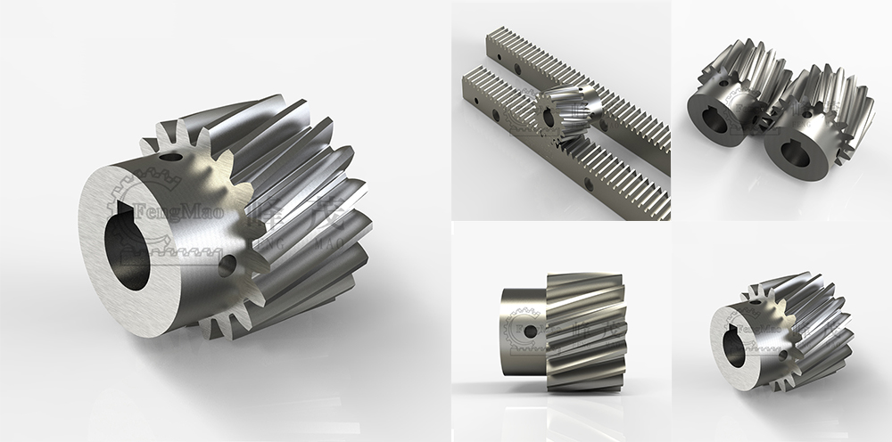 高精度斜齒輪模數2產品展示